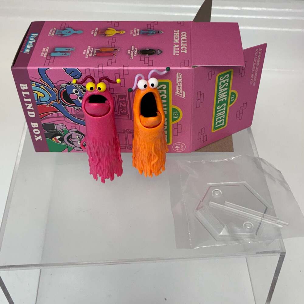 Super7 Sesame Street ReAction Figures Blind Box Yip Yip Martians Set